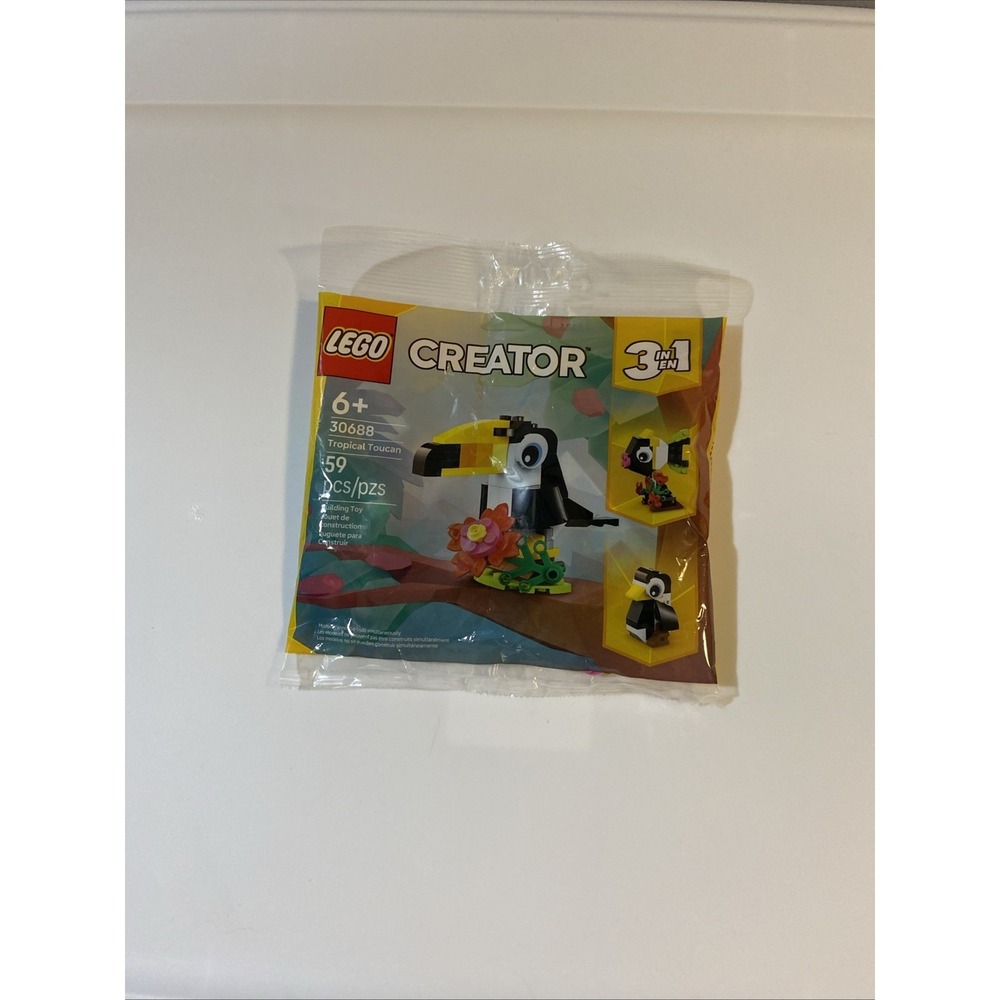 LEGO Creator 3 in 1 Tropical Toucan 30688 - NEW Sealed‎